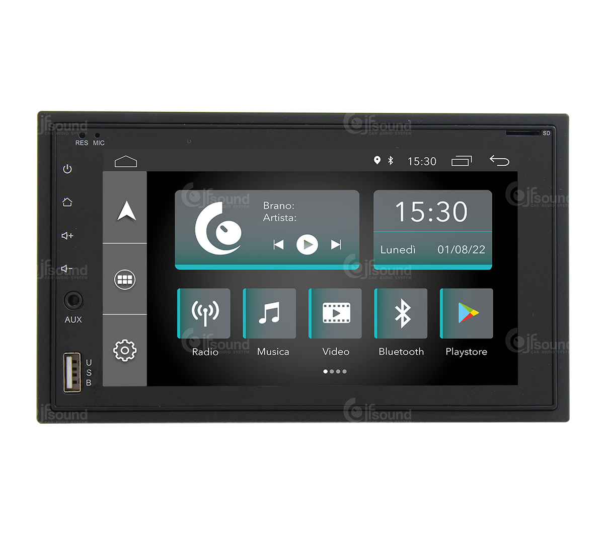 JFSound X7C-PRO autoradio Android touchscreen Bluetooth