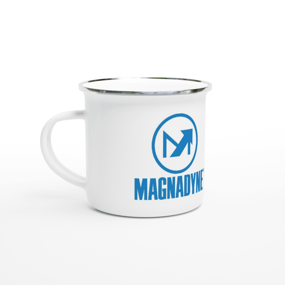 Magnedyne Tazza Smaltata Bianca 12oz 355ml Campeggio