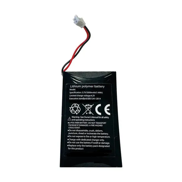 Cobra Batteria Li-Ion 2000mAh per PX650 RX680 ricambio