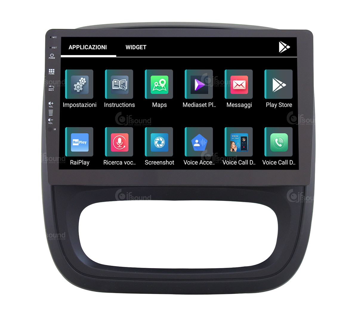 JFSound X9C-PRO JF-021-X9C-FT-PRO autoradio Android Talento 4G DSP