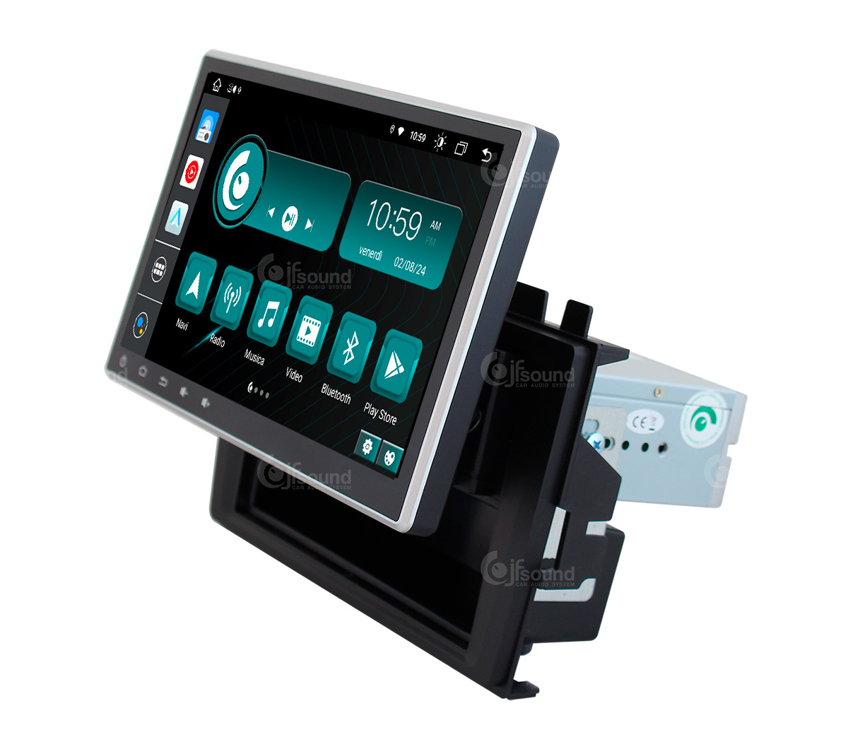 JFSound X9C-PRO JF-011-X9C-WT-PRO autoradio Transporter 4G