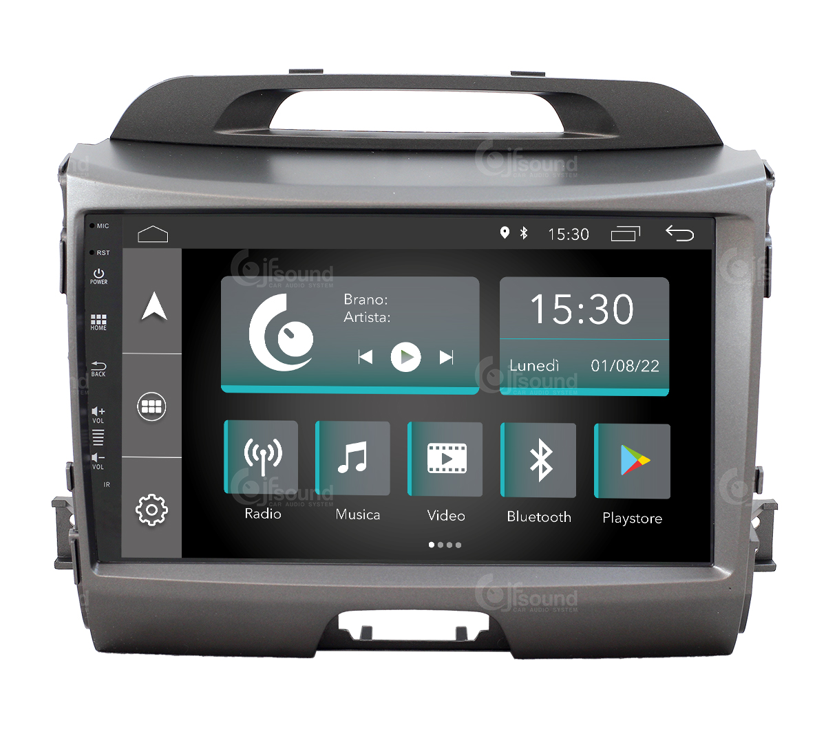JFSound X7C-PRO JF-031KS-2 autoradio Kia Sportage DSP