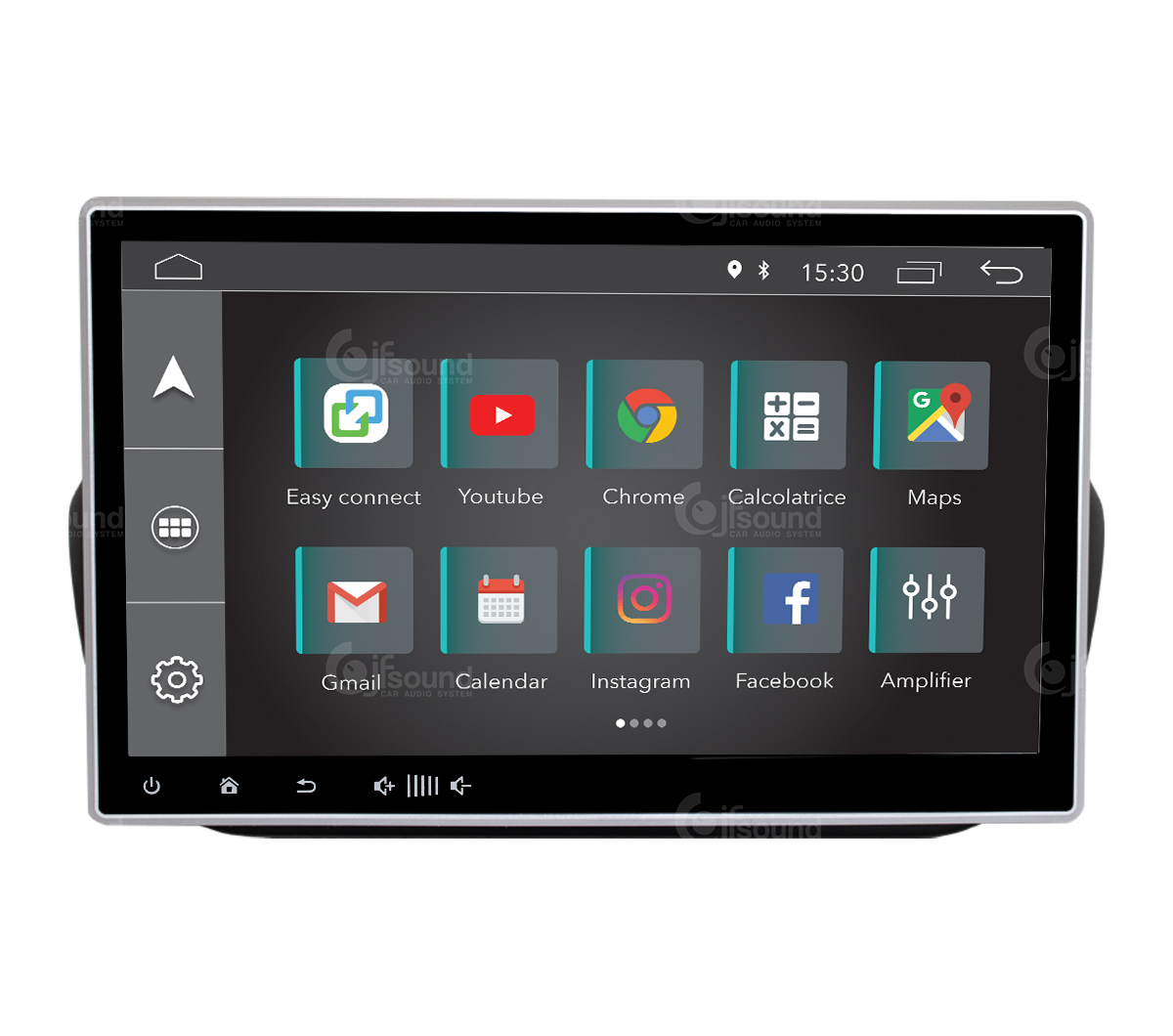 JFSound X7C-PRO JF-011-X7C-FF-PRO autoradio Fiat Fiorino con DSP