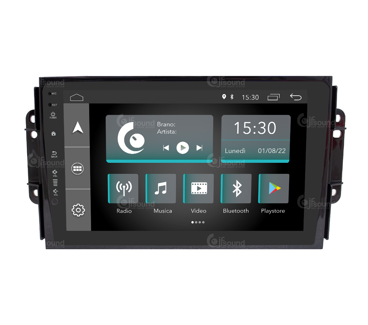 JFSound X7C-PRO JF-039D3-X7C-PRO autoradio Android DR 3 DSP