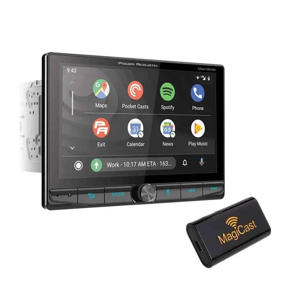 Power Acoustik CPAA-70D10MW autoradio 10,6" CarPlay wireless