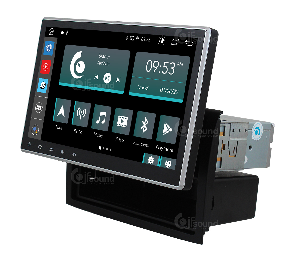 JFSound JF-011-X9C-D5-PRO autoradio Android Ducato 250 4G retrocamera