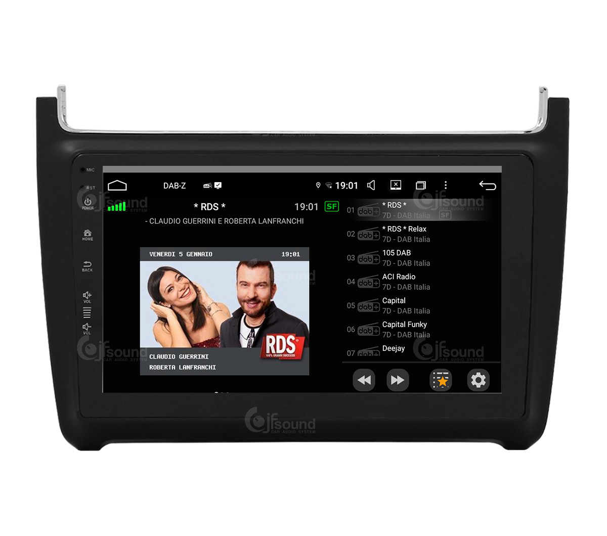 JFSound UP-PRO JF-231WP-UP-PRO autoradio Android Polo CarPlay
