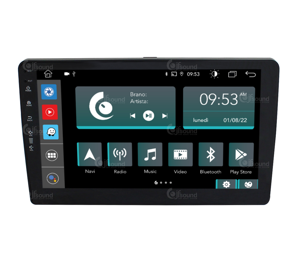 JFSound X7C-PRO JF-031FL-X7C-PRO autoradio per Fiat 500L DSP