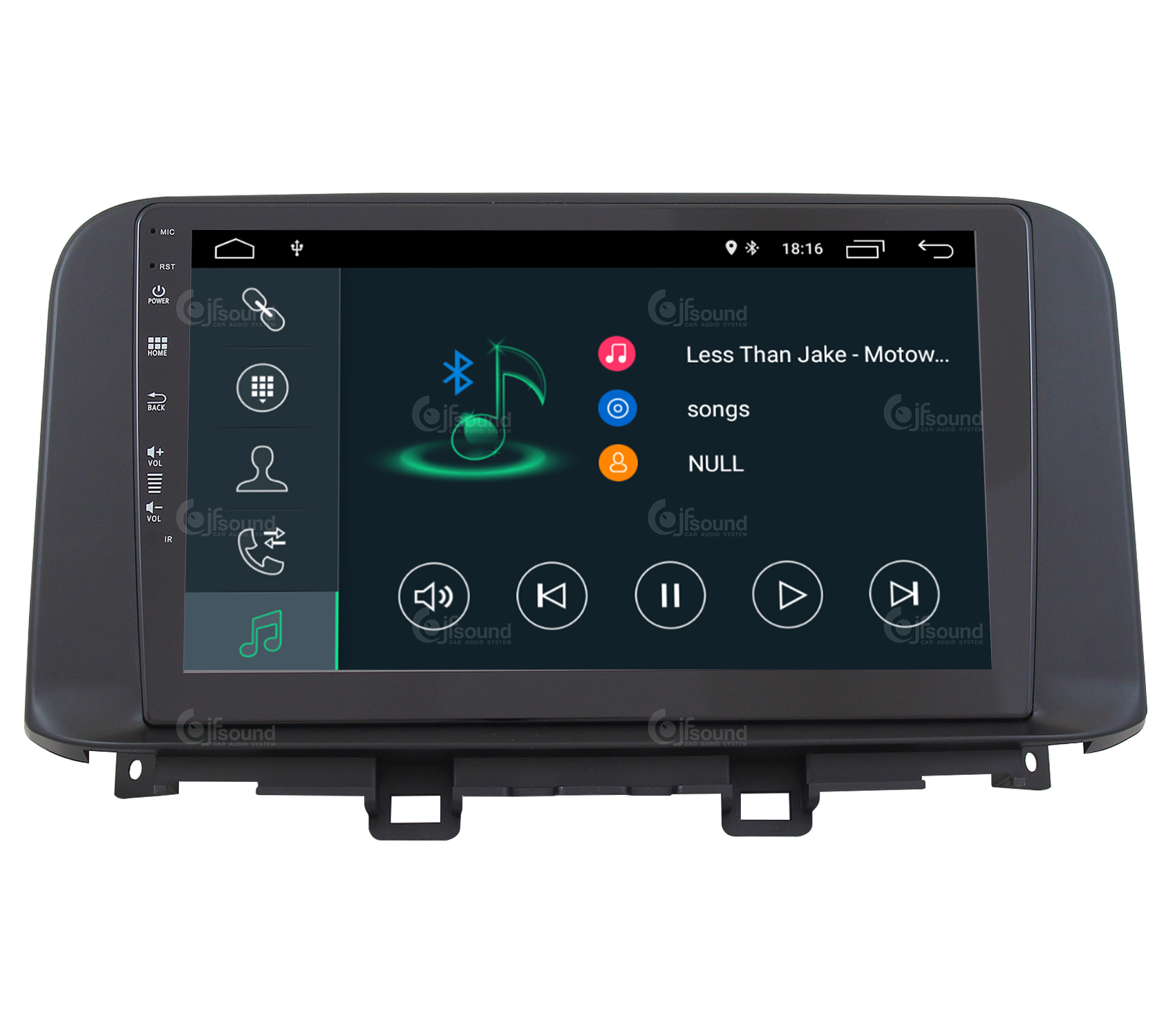 JFSound X7C-PRO JF-131HK-X7C-PRO autoradio Kona DSP