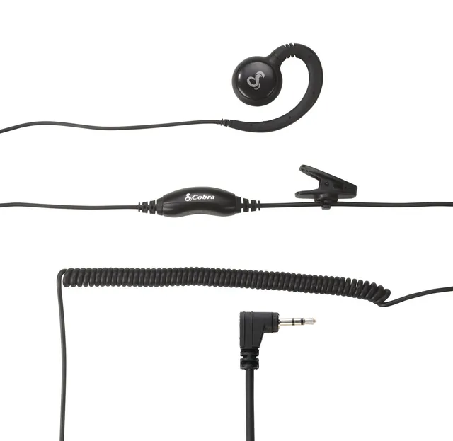 Cobra Auricolare C-Style 2.5mm VOX PTT IP54