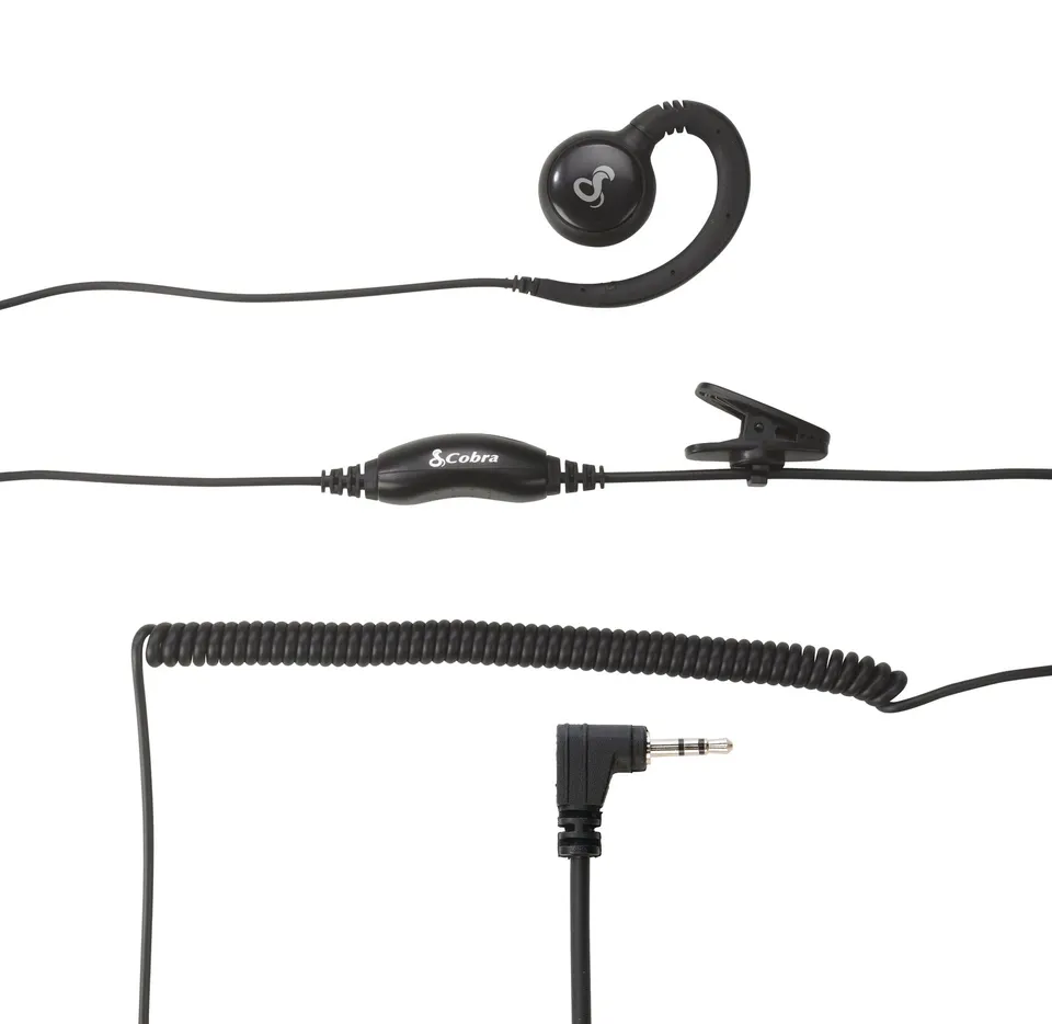 Cobra Auricolare C-Style 2.5mm VOX PTT IP54