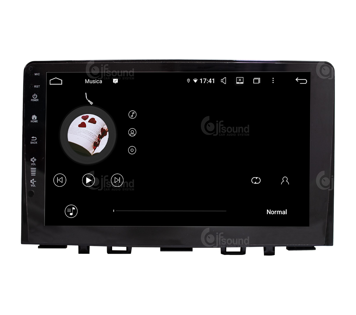 JFSound UP-PRO JF-039KR-UP-1-PRO autoradio per Kia Rio Stonic CarPlay