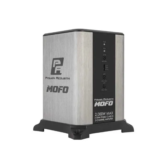 Power Acoustik MOFO MOFO2-2KD Amplificatore Auto 2000W 2 Canali