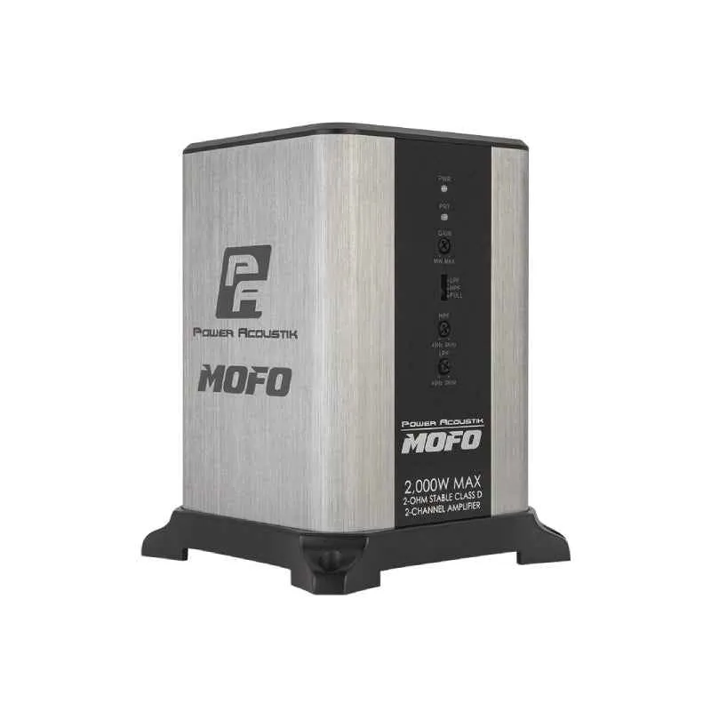 Power Acoustik MOFO MOFO2-2KD Amplificatore Auto 2000W 2 Canali