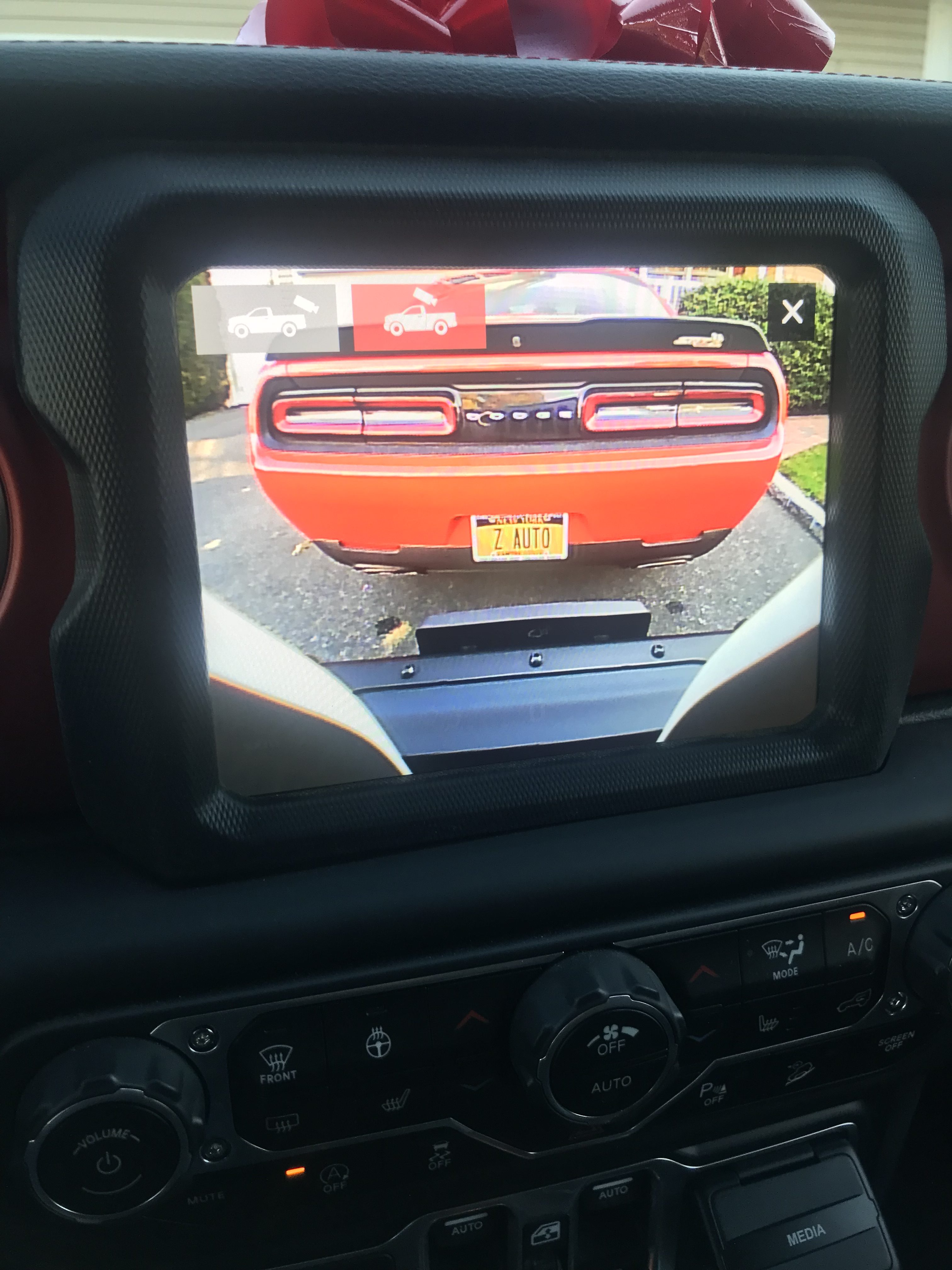 Z-Automotive Jeep Wrangler JL Front Camera telecamera 480i