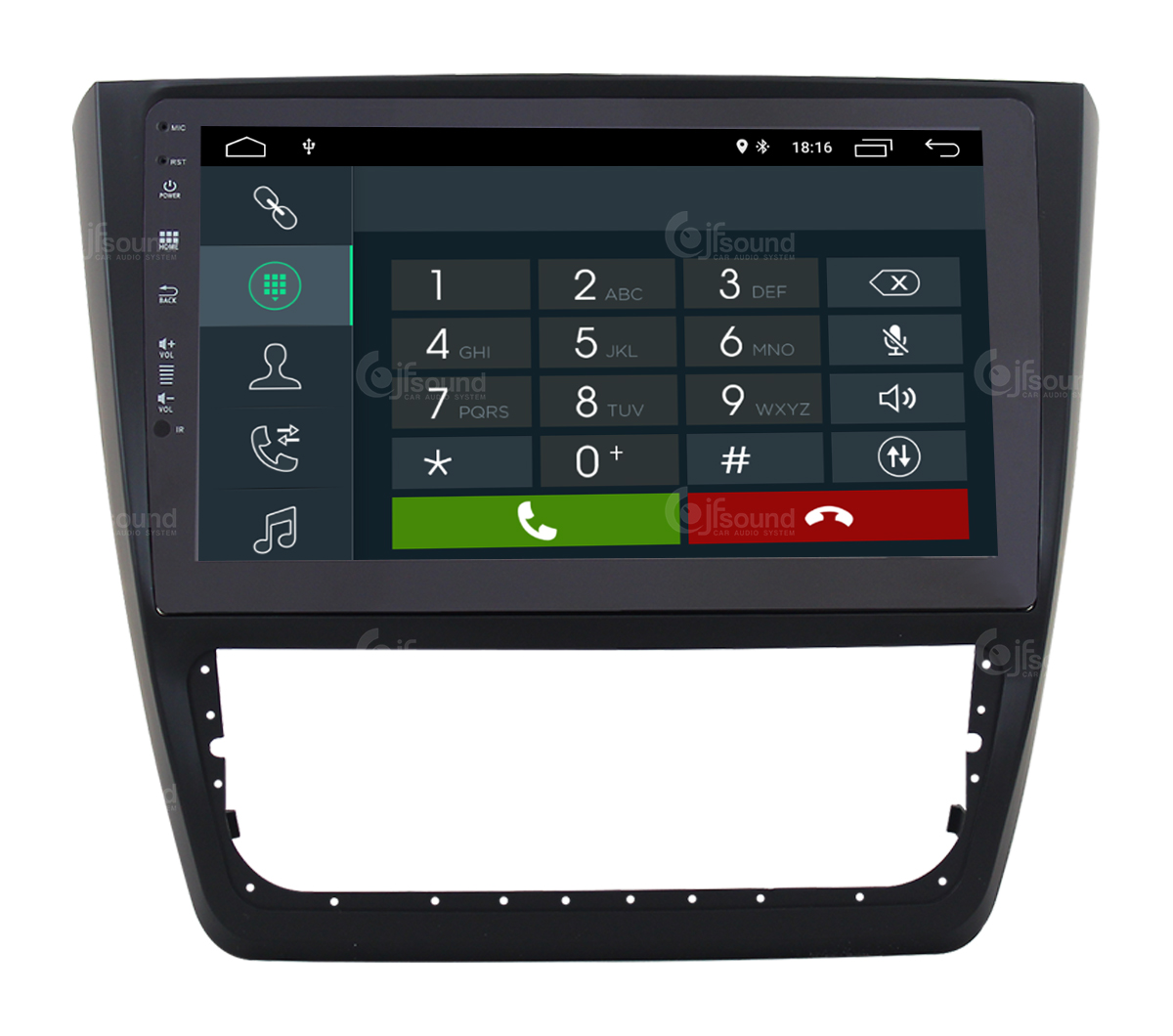 JFSound X7C-PRO JF-031SY-X7C-PRO autoradio Android Skoda Yeti DSP