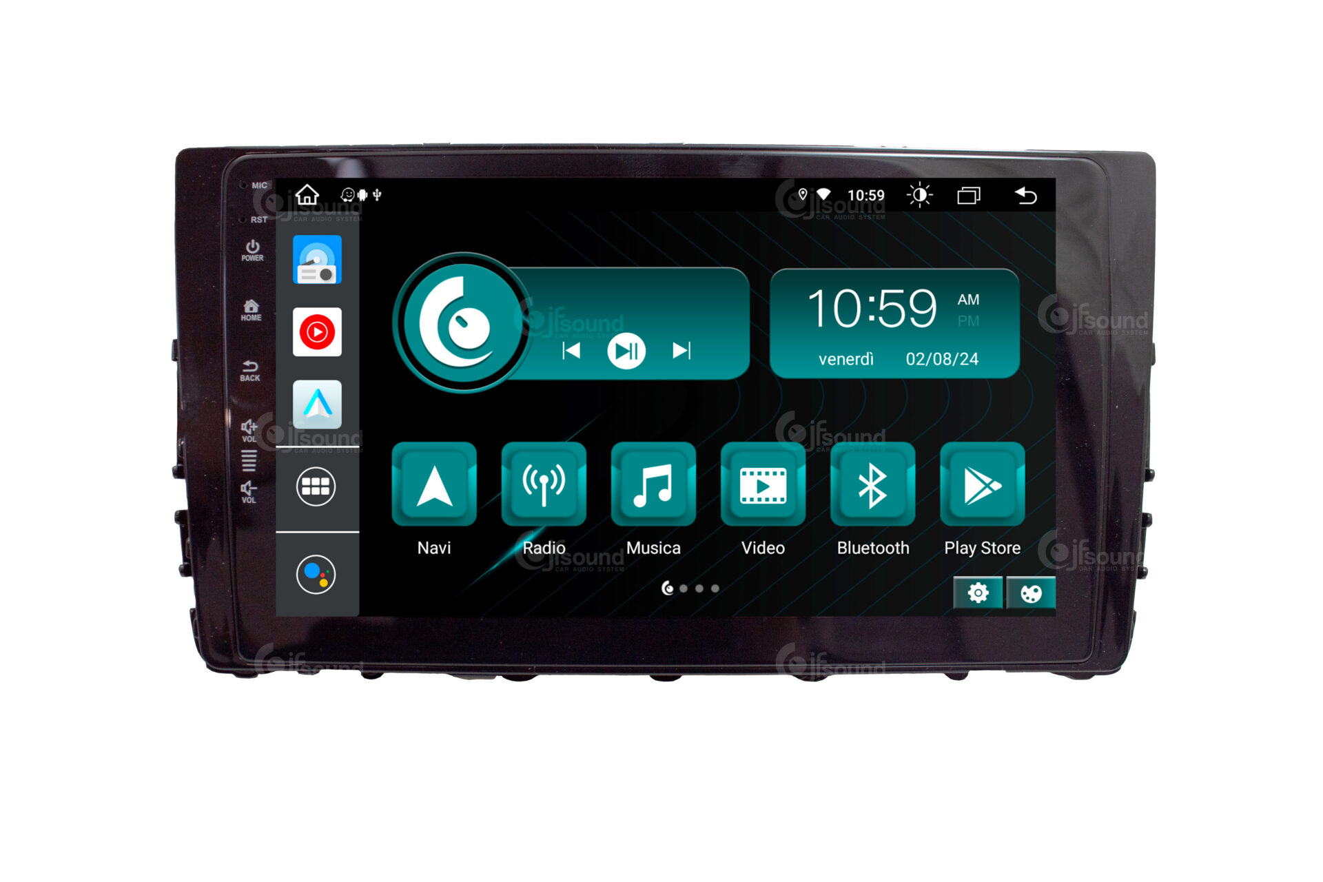 JFSound X9C-PRO JF-039WR autoradio 4G per Volkswagen T-Roc