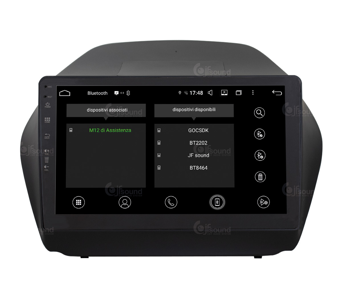 JFSound UP-PRO JF-031H5 Autoradio IX Android Auto