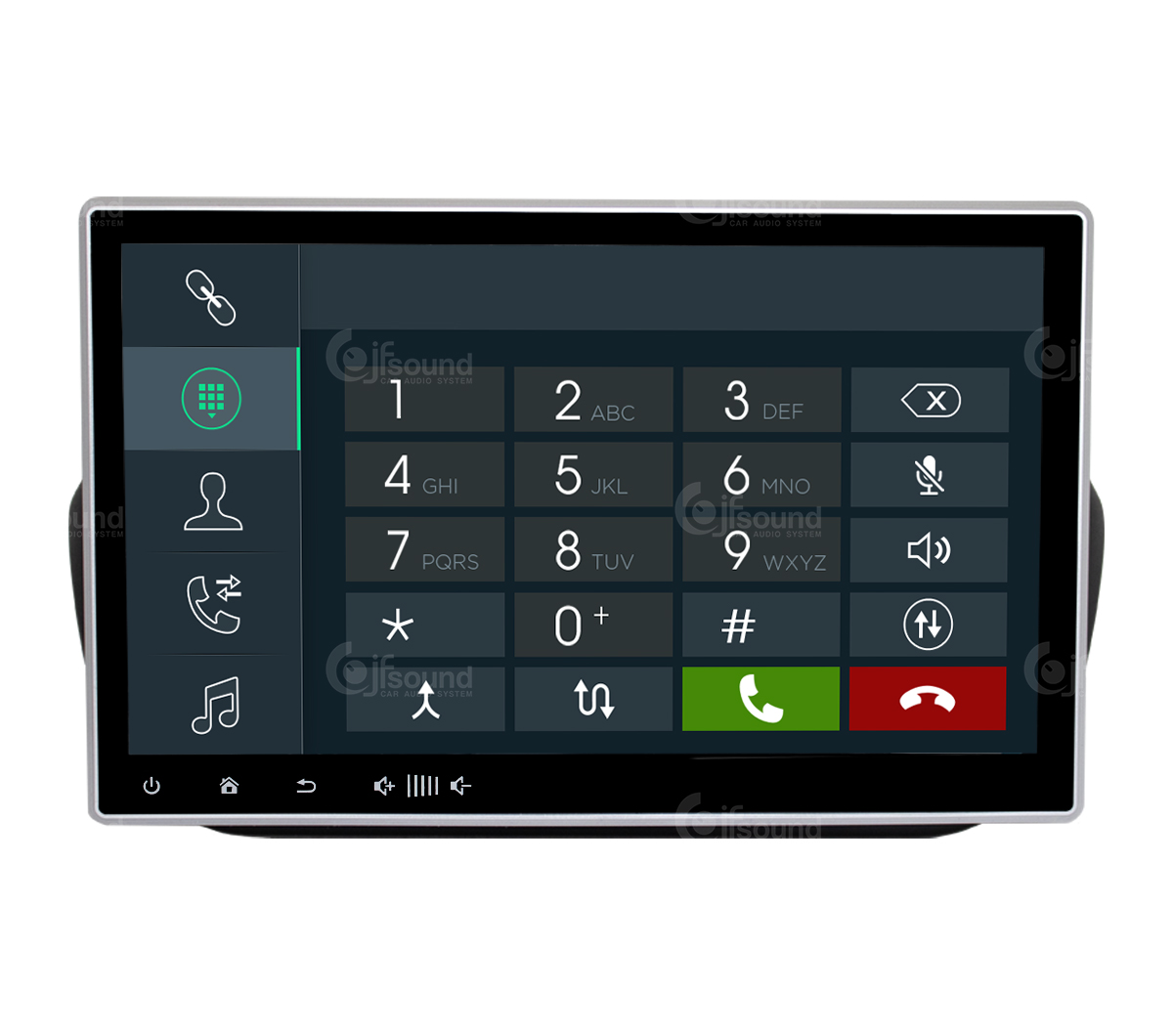 JFSound X9C-PRO JF-011 autoradio Fiat Fiorino 4G DSP