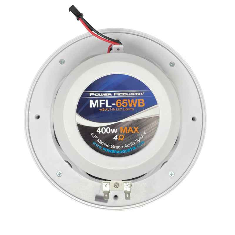 Power Acoustik MFL-65WB Casse Marine 6.5" LED 400W