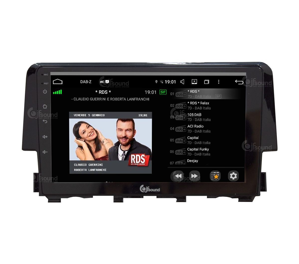 JFSound UP-PRO JF-039HC-UP-PRO autoradio CarPlay Civic