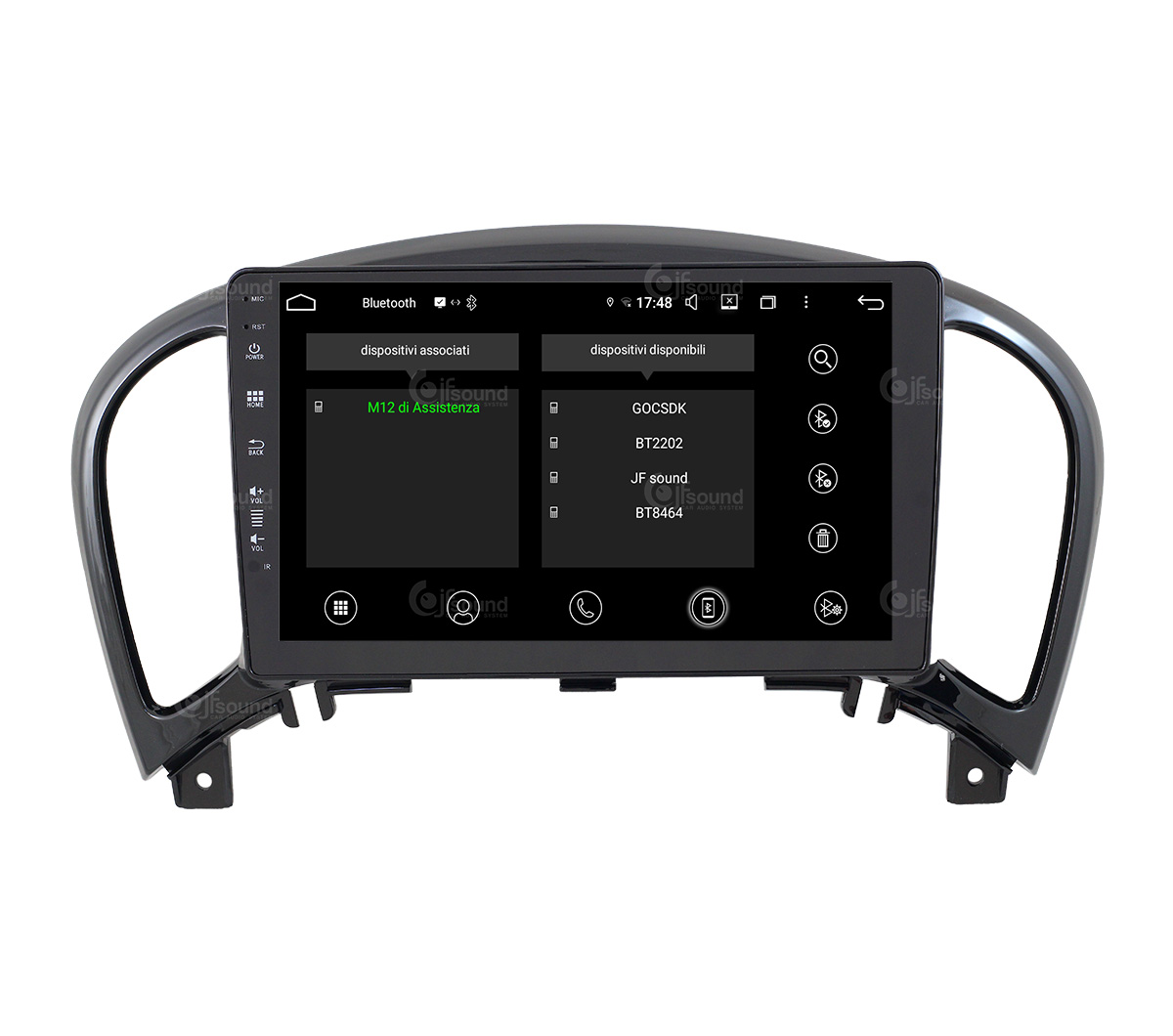 JFSound UP-PRO JF-037NJ-UP-1-PRO autoradio Nissan Juke CarPlay