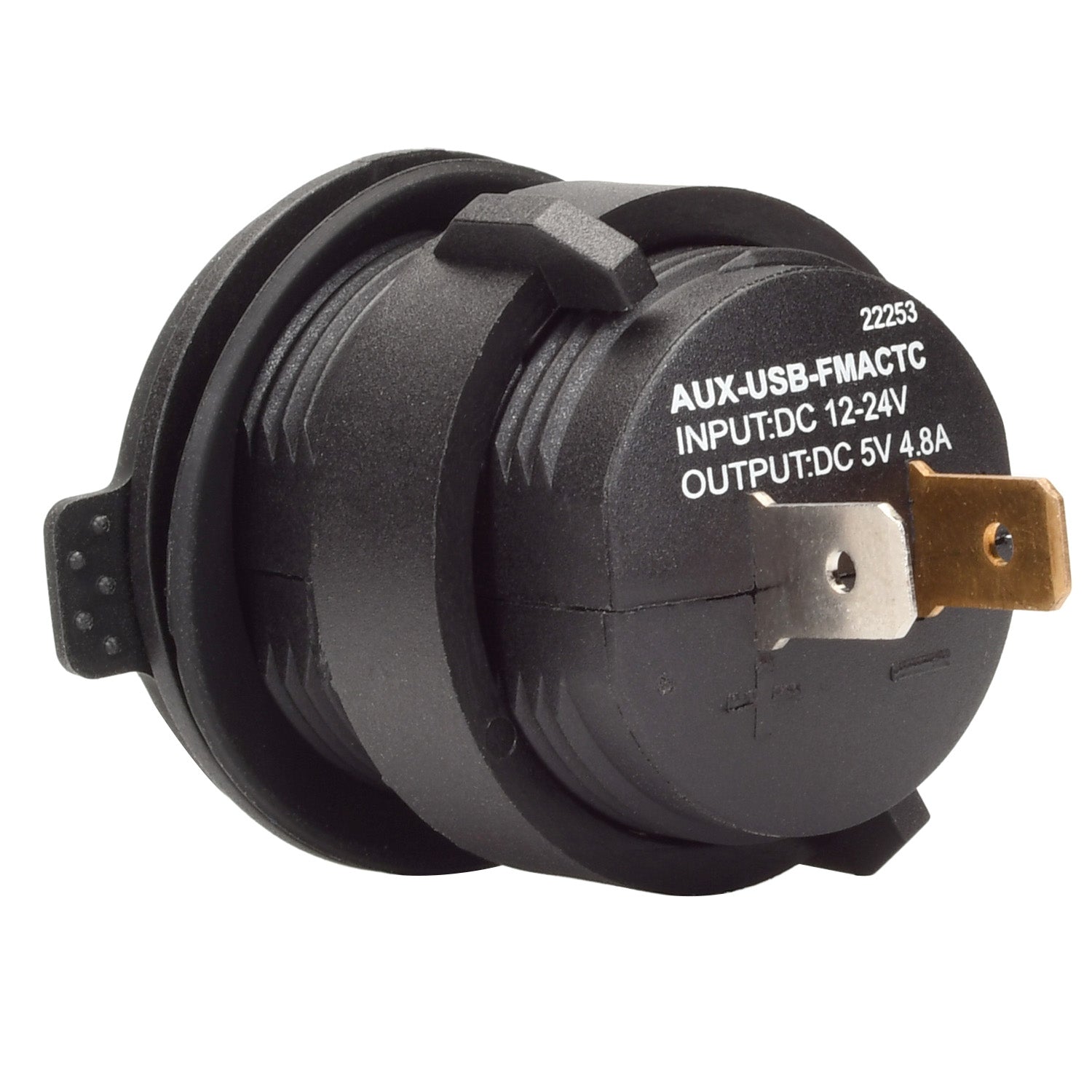 Magnedyne AUX-USB-FMACTC Caricatore USB A+C Incasso LED