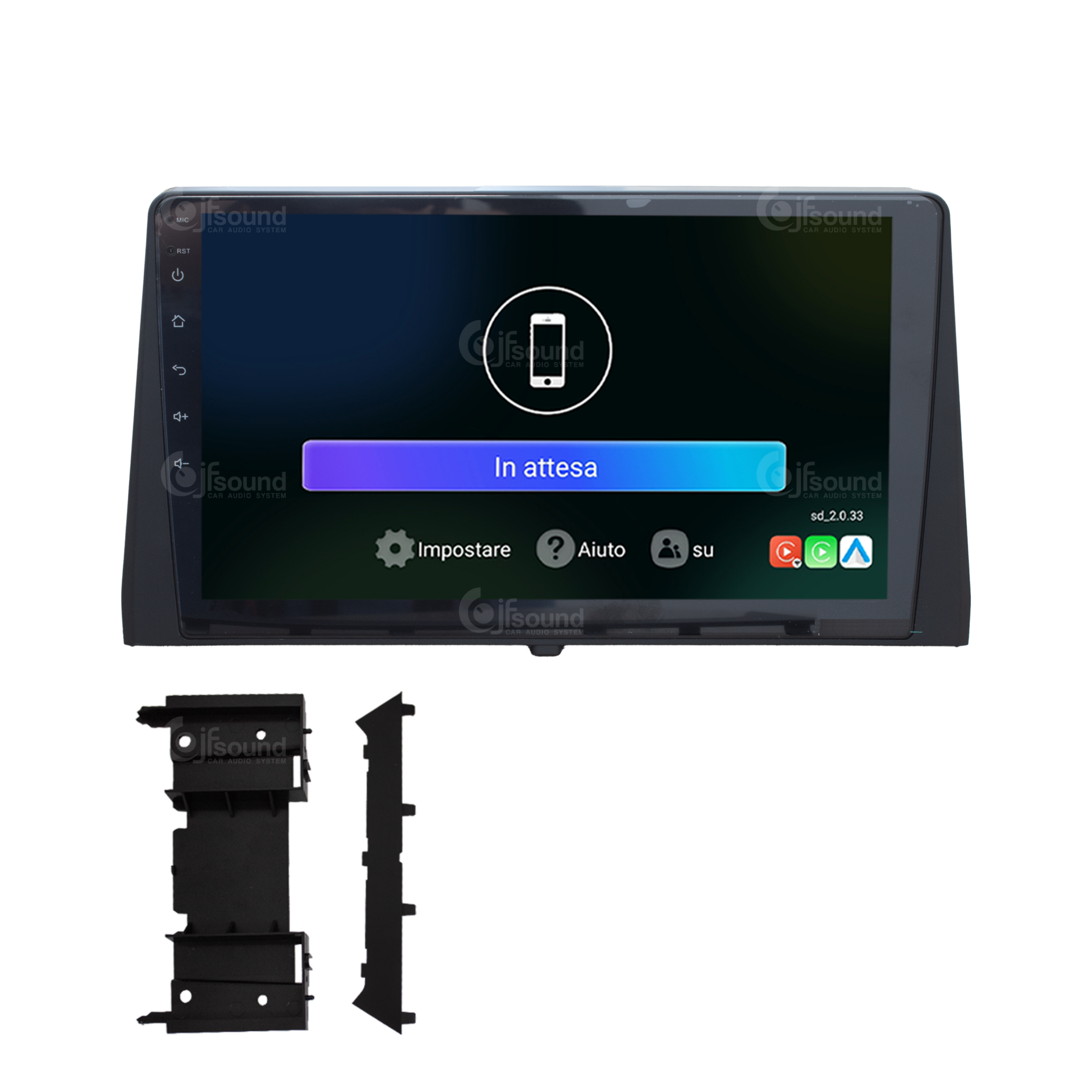 JFSound UP-PRO JF-231CB autoradio CarPlay Doblò Berlingo