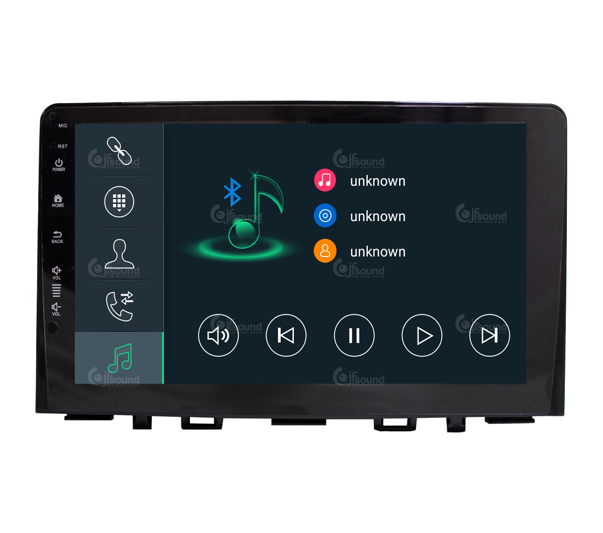 JFSound X9C-PRO JF-039KR-X9C-1-PRO autoradio Rio Stonic 4G