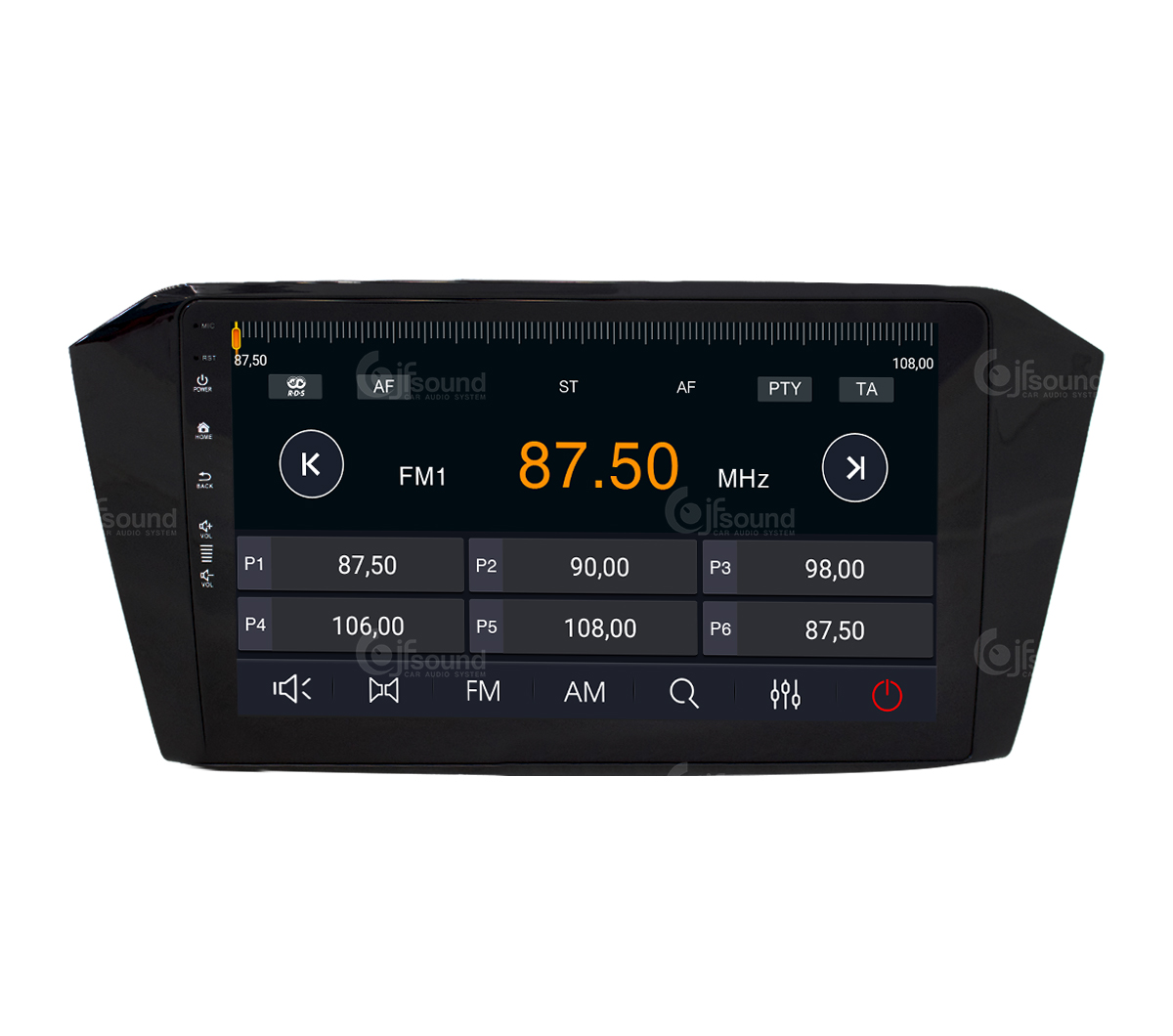 JFSound X9C-PRO JF-031WP-X9C-PRO autoradio Volkswagen Passat 4G