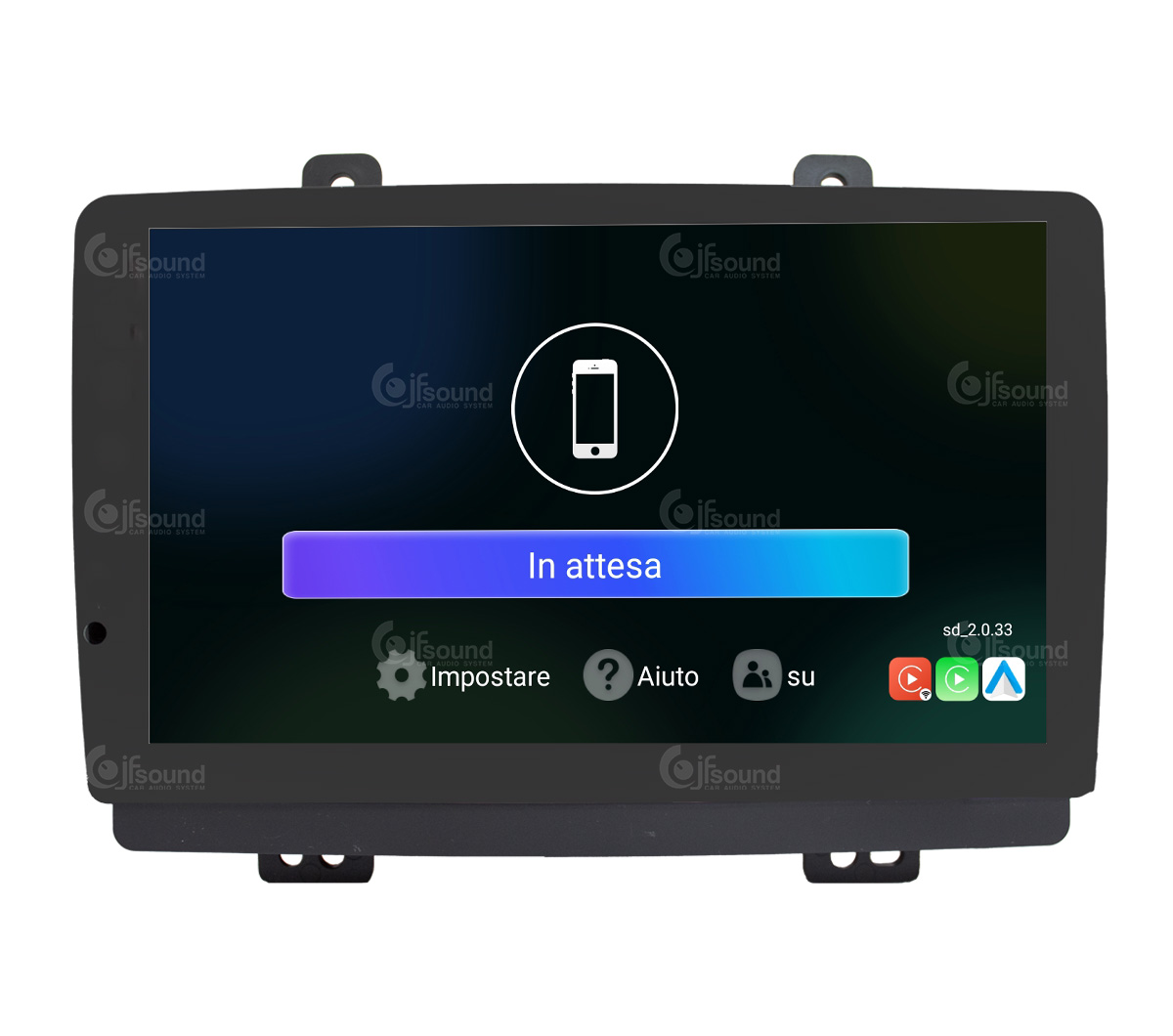 JFSound UP-PRO JF-039D5-UP-PRO autoradio Android per DR F35