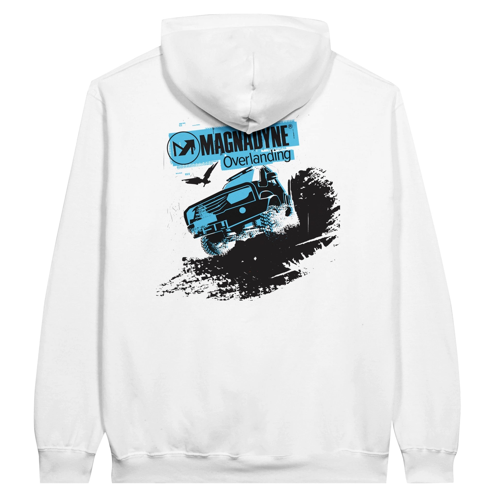 Magnadyne Overlanding Classic Felpa Cappuccio Bianca L