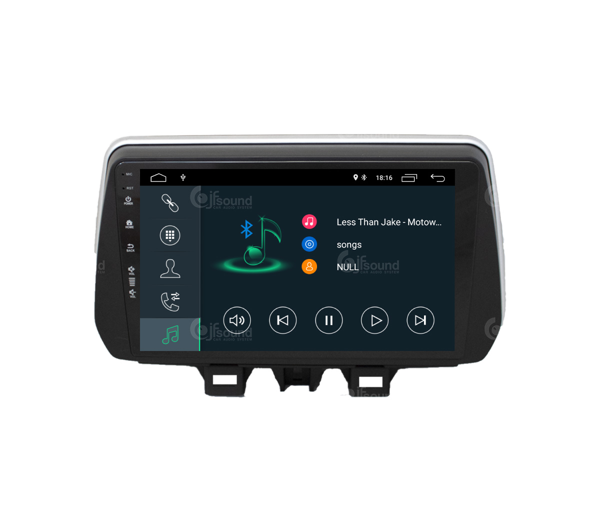 JFSound X7C-PRO JF-039HT-X7C-PRO autoradio Android Tucson DSP