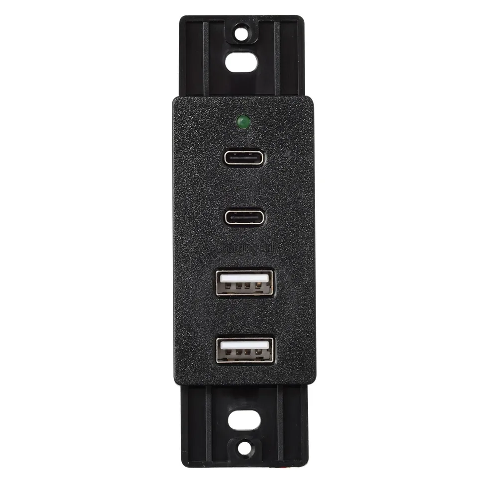 Magnedyne Utility Accessories caricatore USB da parete nero 4 porte 2A