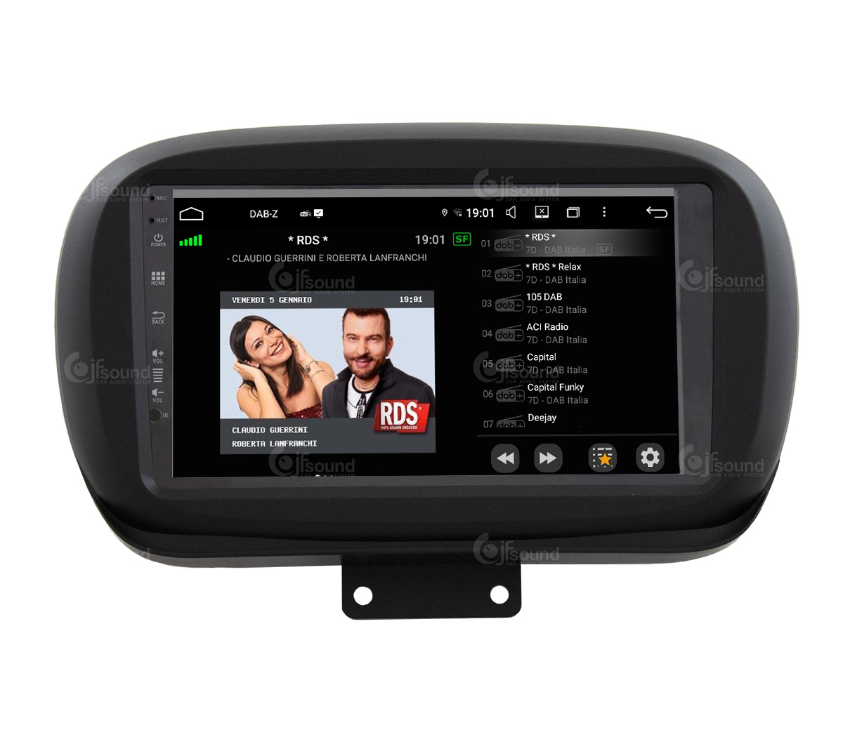 JFSound UP-PRO JF-031FX-UP-PRO autoradio Android per Fiat 500X