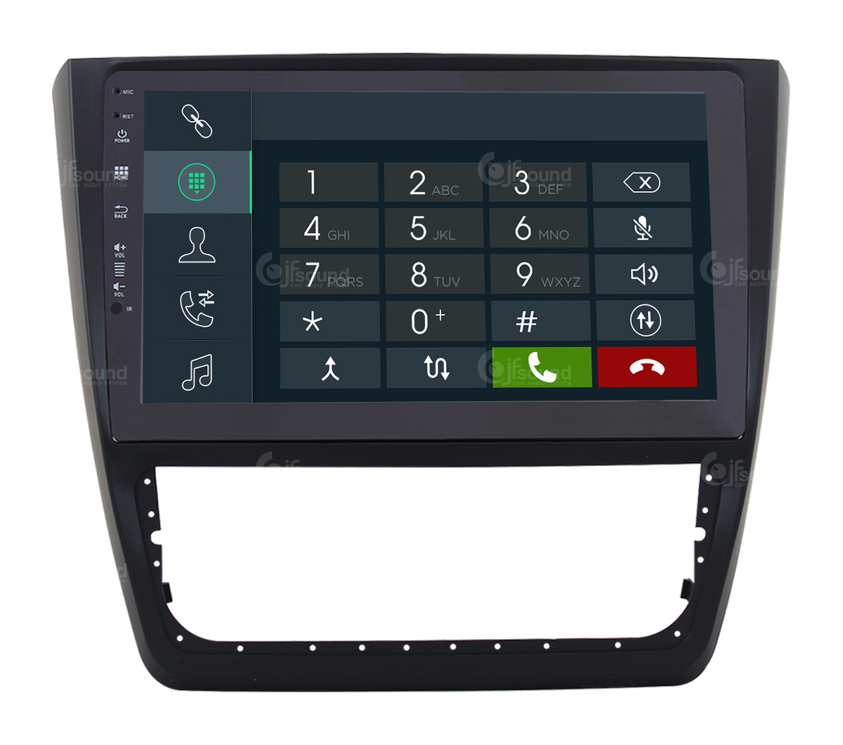 JFSound X9C-PRO JF-031SY-X9C-PRO autoradio Android Skoda Yeti 4G