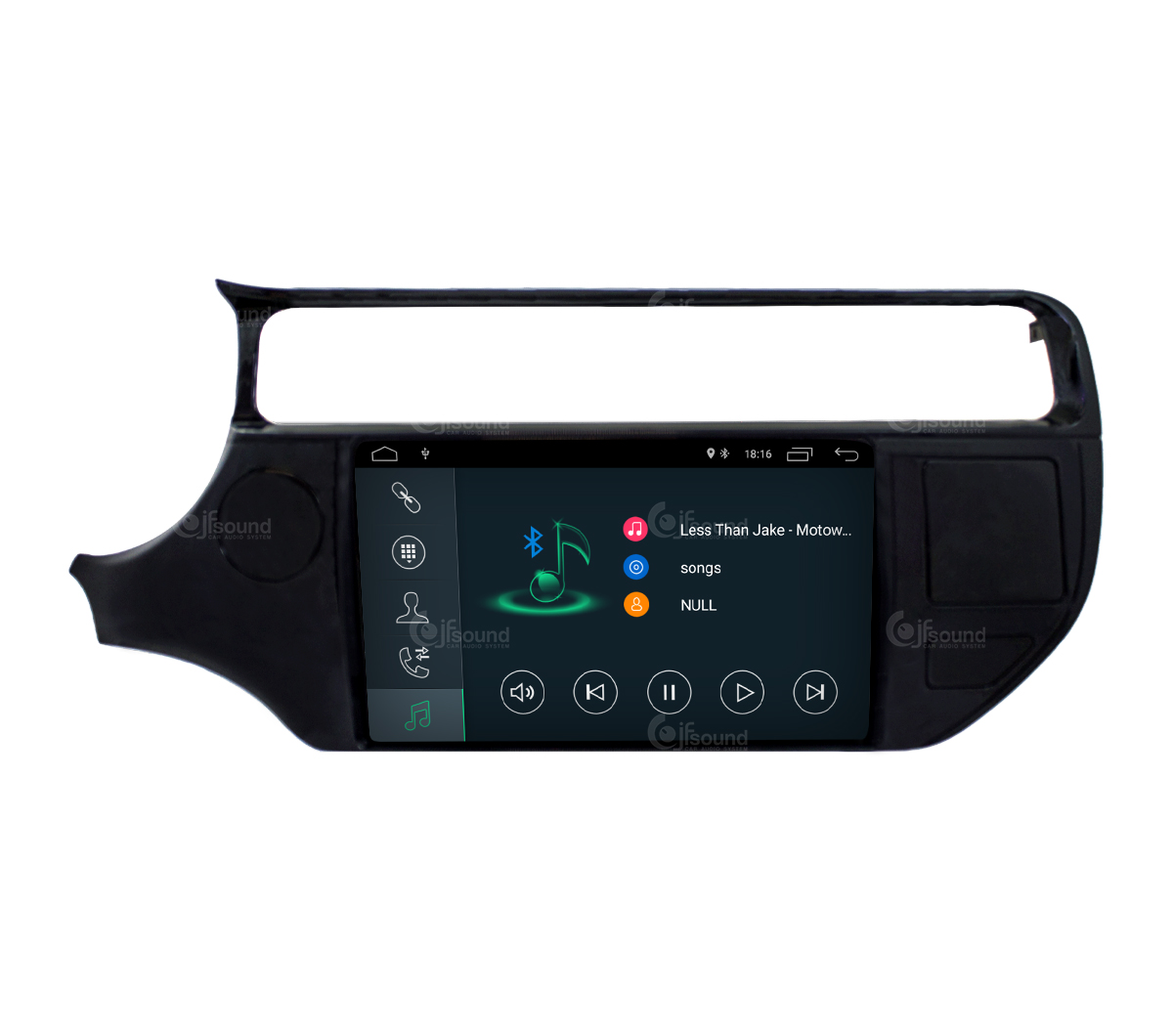 JFSound X7C-PRO JF-139KR autoradio Android Kia Rio DSP