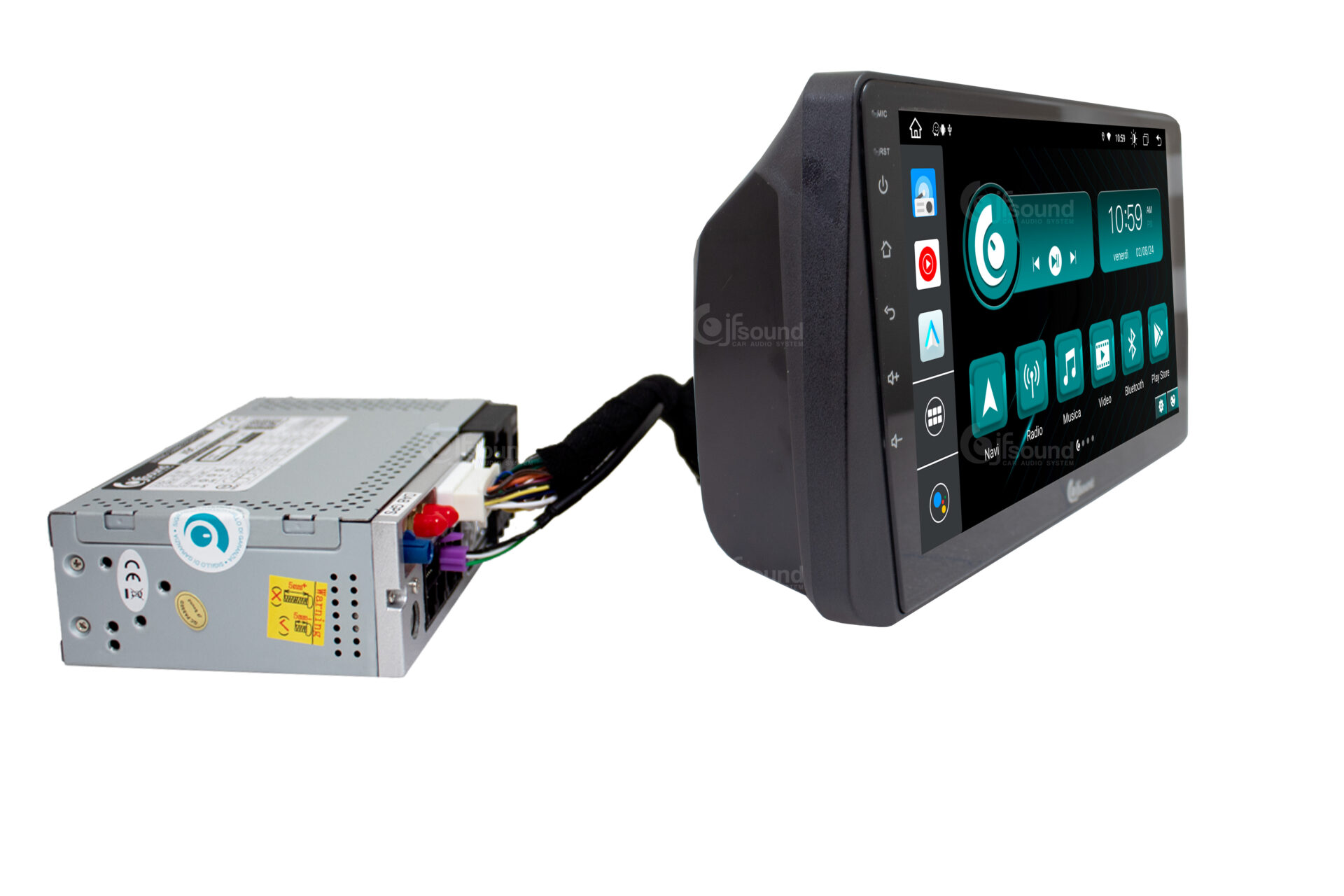 JFSound X9C-PRO JF-039FT autoradio Android per Fiat Tipo 4G DSP