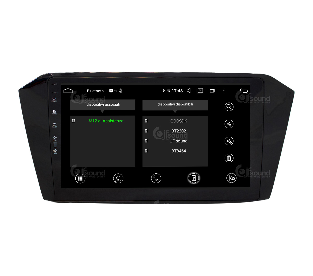 JFSound UP-PRO JF-031WP-UP-PRO autoradio Android Passat CarPlay