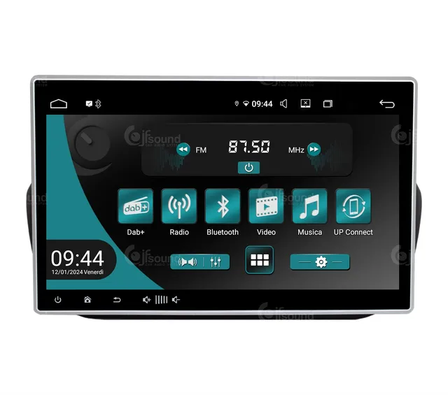 JFSound UP-PRO JF-011-UP-FF-PRO autoradio Android per Fiat Fiorino