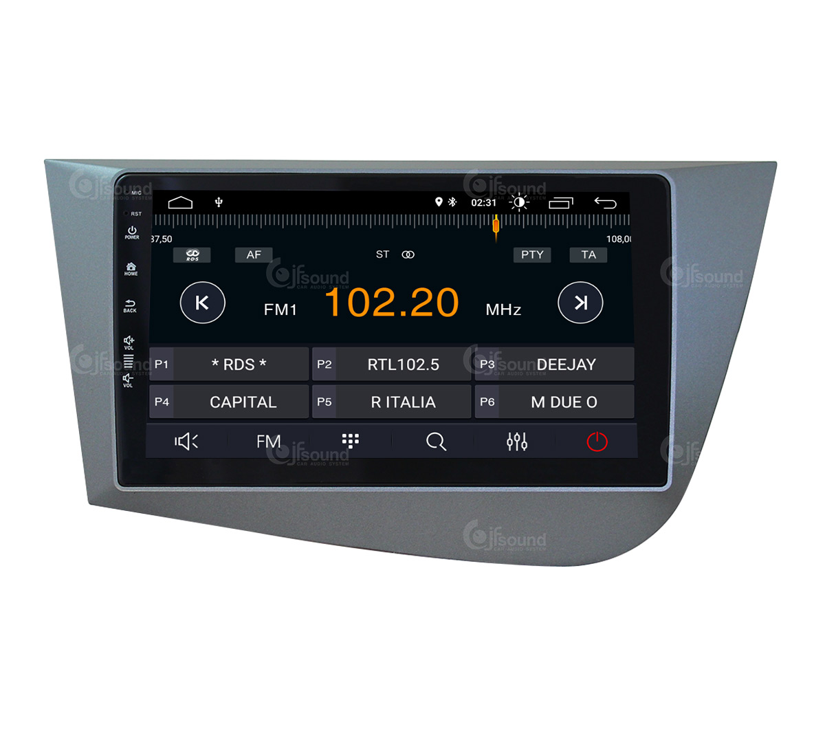 JFSound X7C-PRO JF-039SL autoradio Android Seat Leon