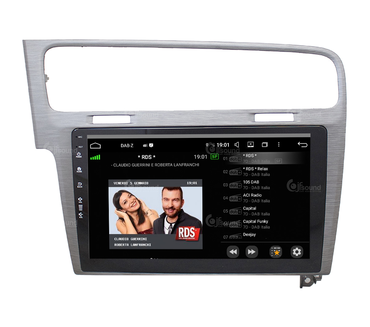 JFSound UP-PRO JF-033W7-UP-PRO autoradio Golf 7 CarPlay