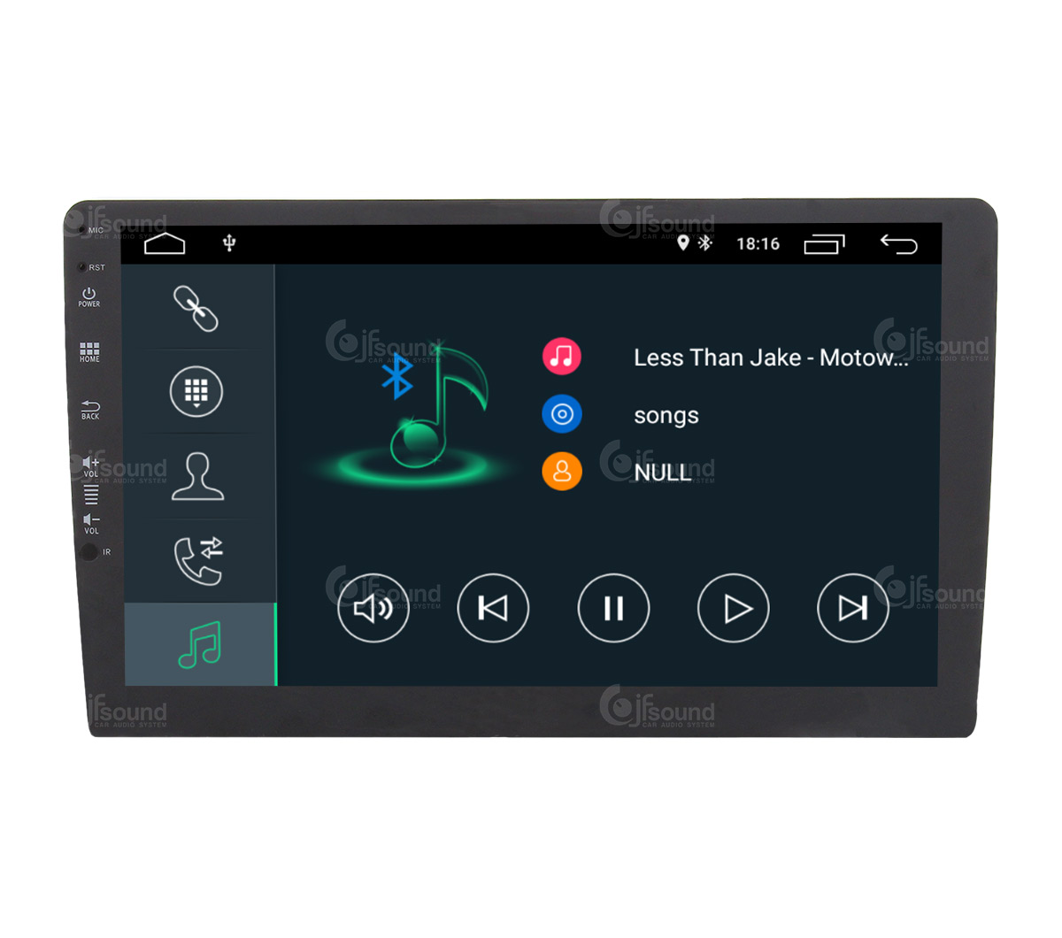 JFSound X7C-PRO autoradio Android con DSP e Play Store