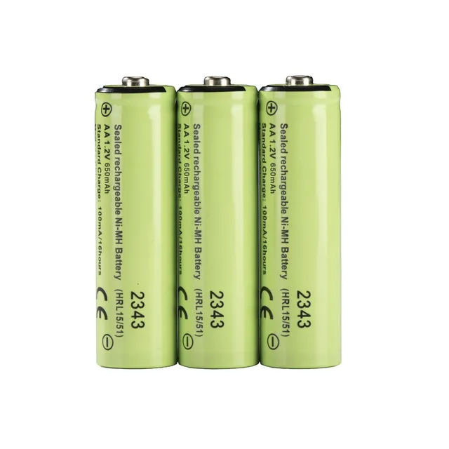 Cobra 0010125-1 batterie AAA NiMH 650mAh ricaricabili 3 pezzi