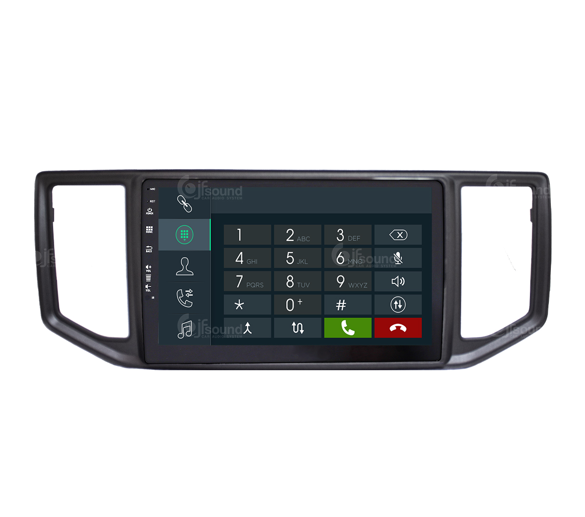 JFSound X9C-PRO JF-031WC autoradio Android VW Crafter 4G DSP