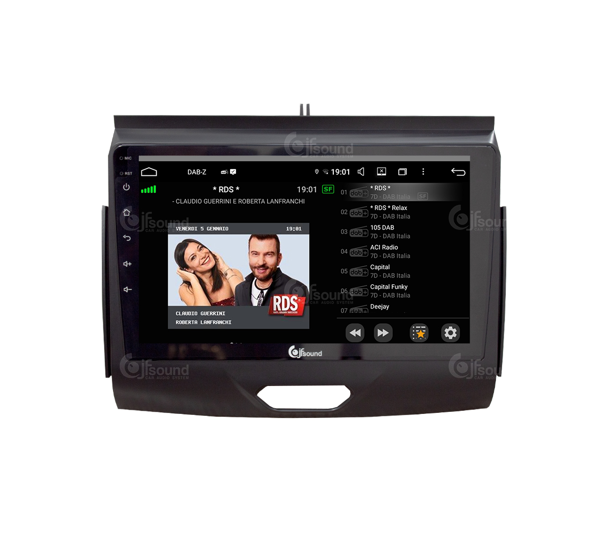 JFSound UP-PRO JF-439FR-UP-PRO autoradio Ford Ranger CarPlay
