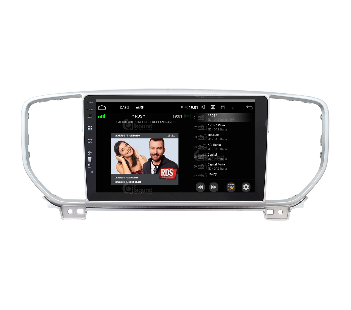 JFSound UP-PRO JF-139KS-UP-1-PRO autoradio Kia Sportage wireless