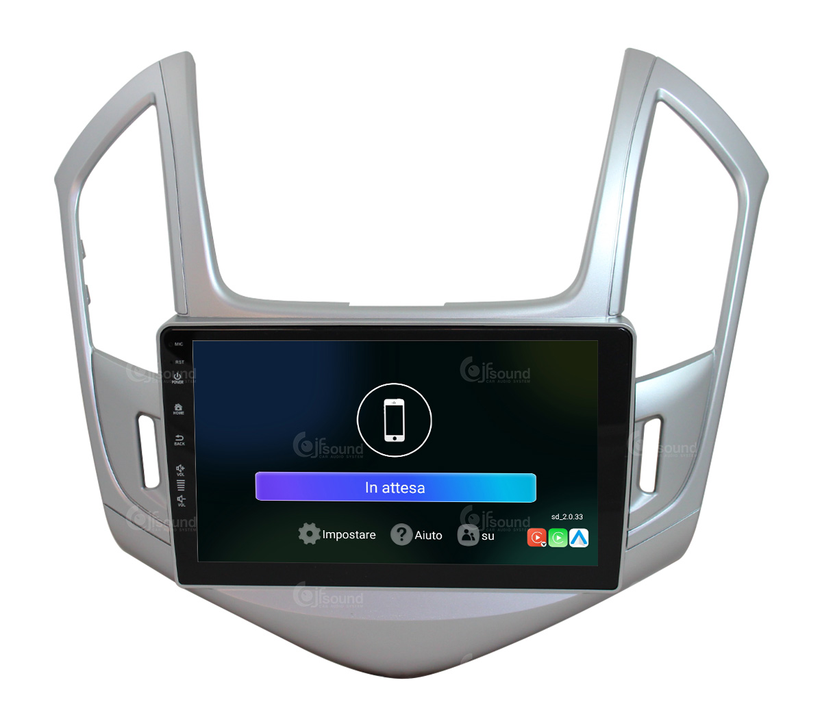 JFSound UP-PRO JF-339CC-UP-PRO autoradio Cruze CarPlay
