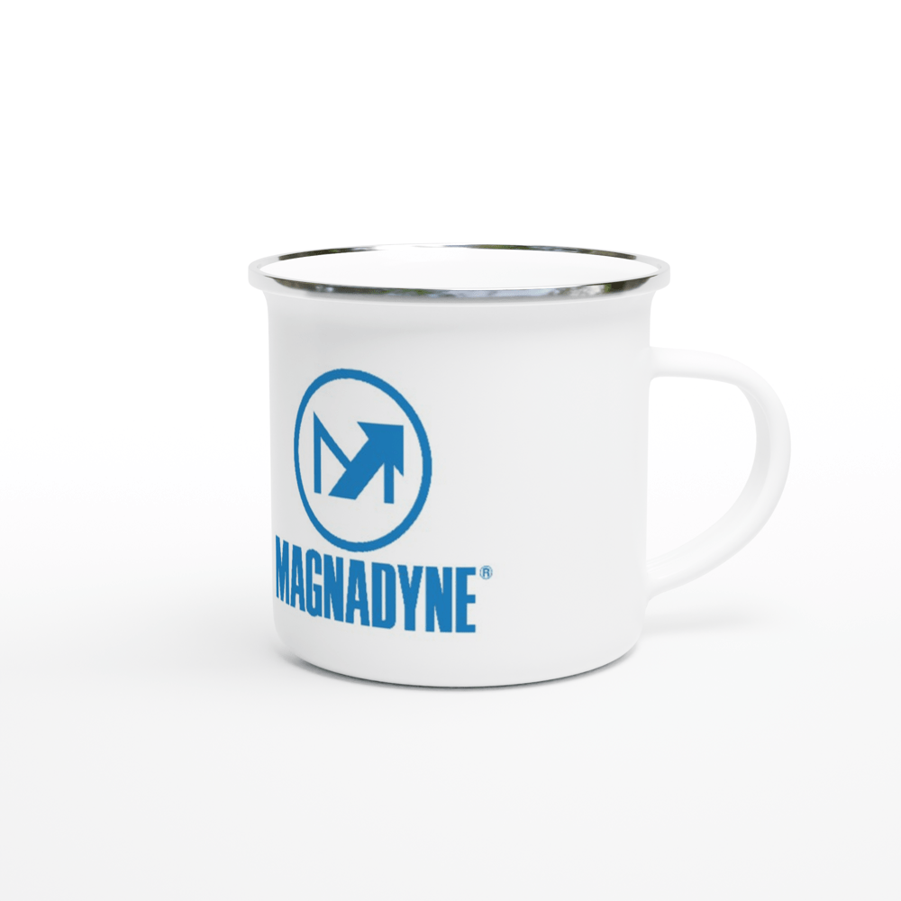 Magnedyne Tazza Smaltata Bianca 12oz 355ml Campeggio