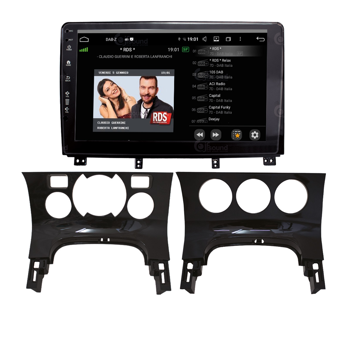 JFSound UP-PRO JF-039P8 autoradio Android per Peugeot 3008